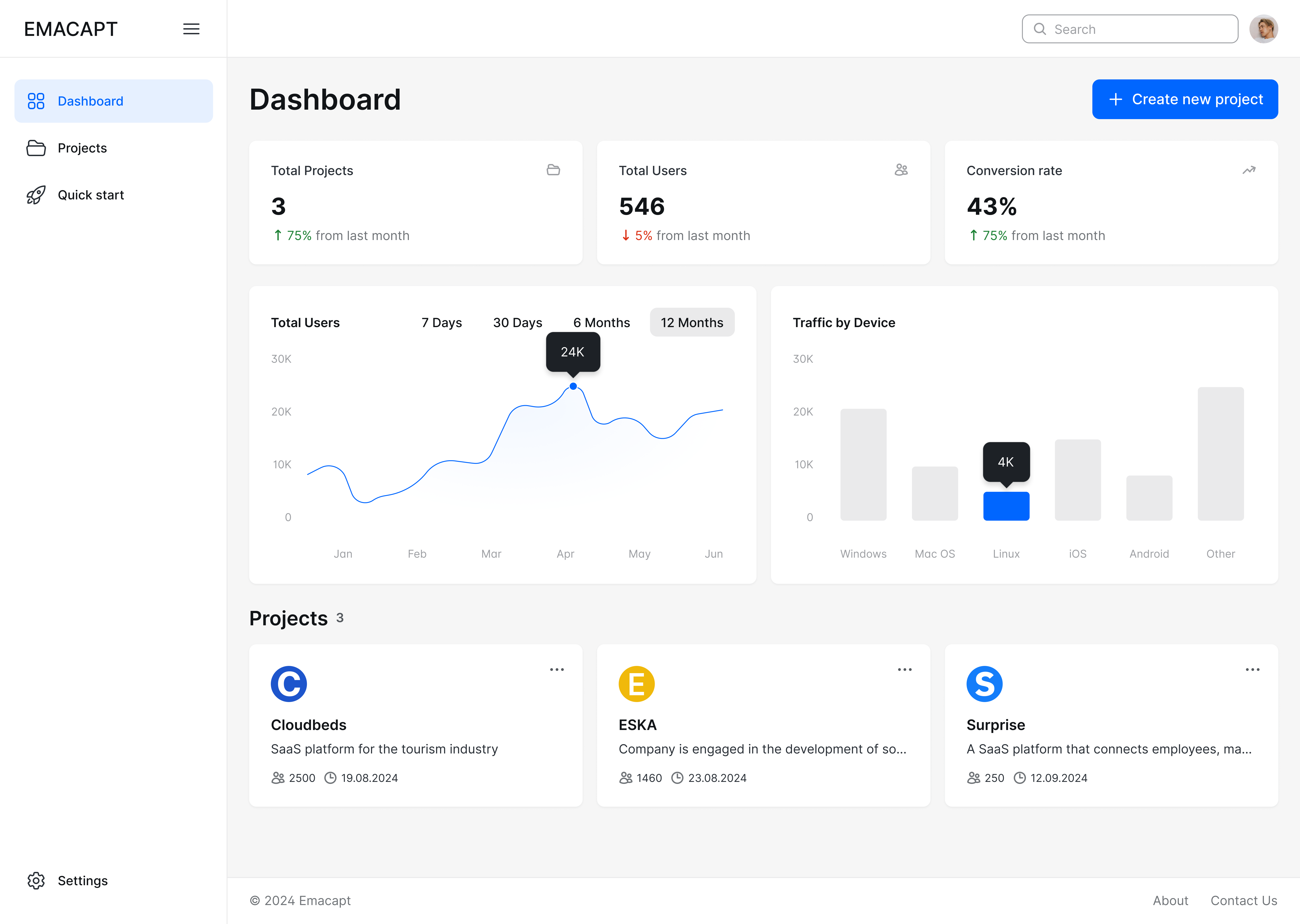 Dashboard Preview